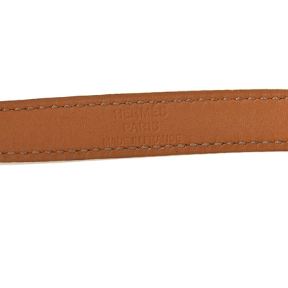 Hermes Epsom Kelly Double Tour Bracelet M White 4 of 7