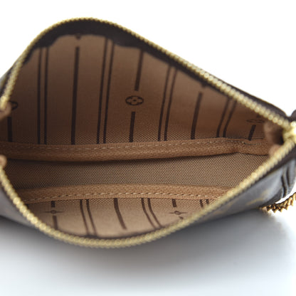 Louis Vuitton Monogram Complice Trunks and Bags Mini Pochette Accessories Beige 8 of 18
