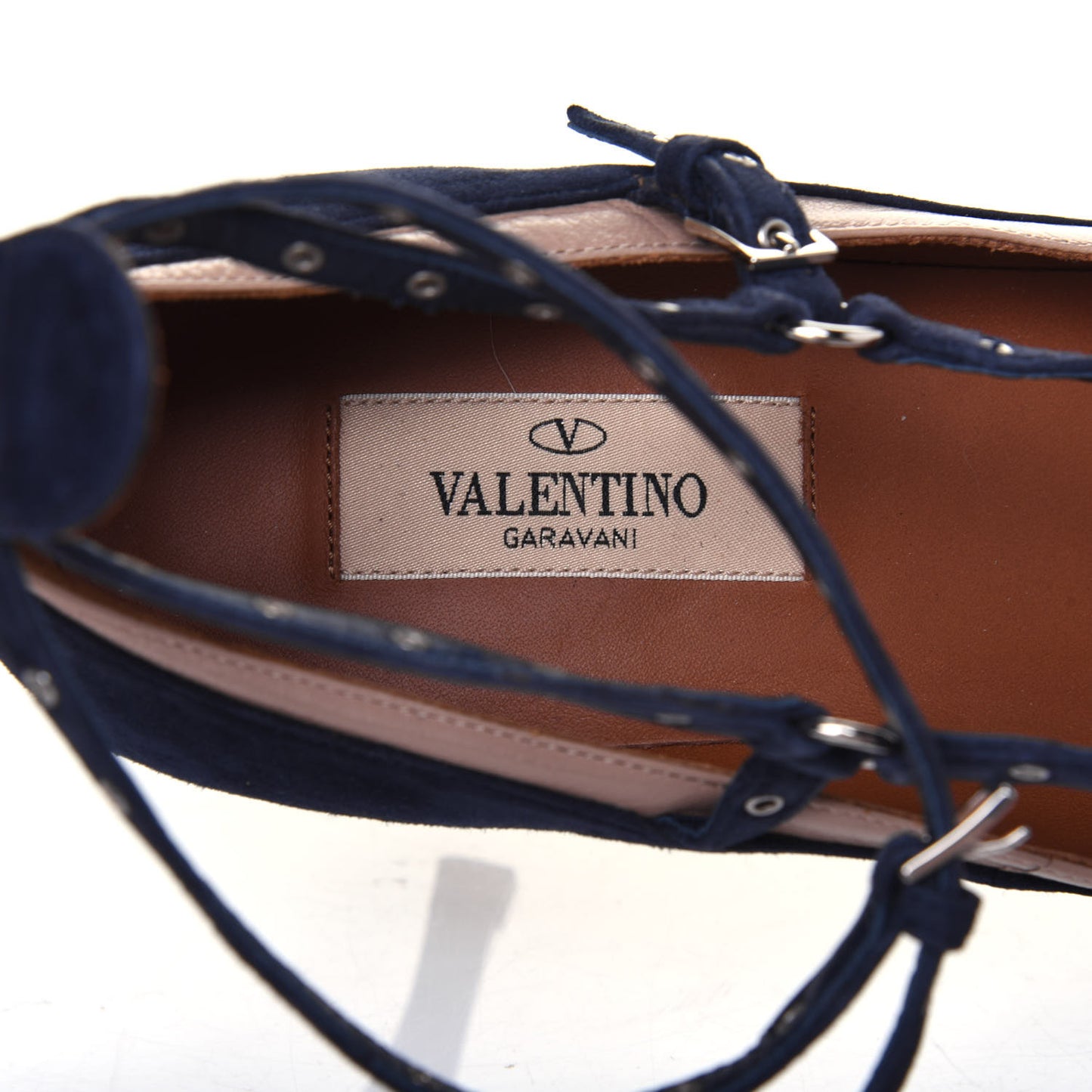 Suede Love Latch 50mm Pumps 39 Marine Poudre