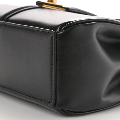 Celine Satinated Calfskin Mini 16 Top Handle Bag Black 10 of 10