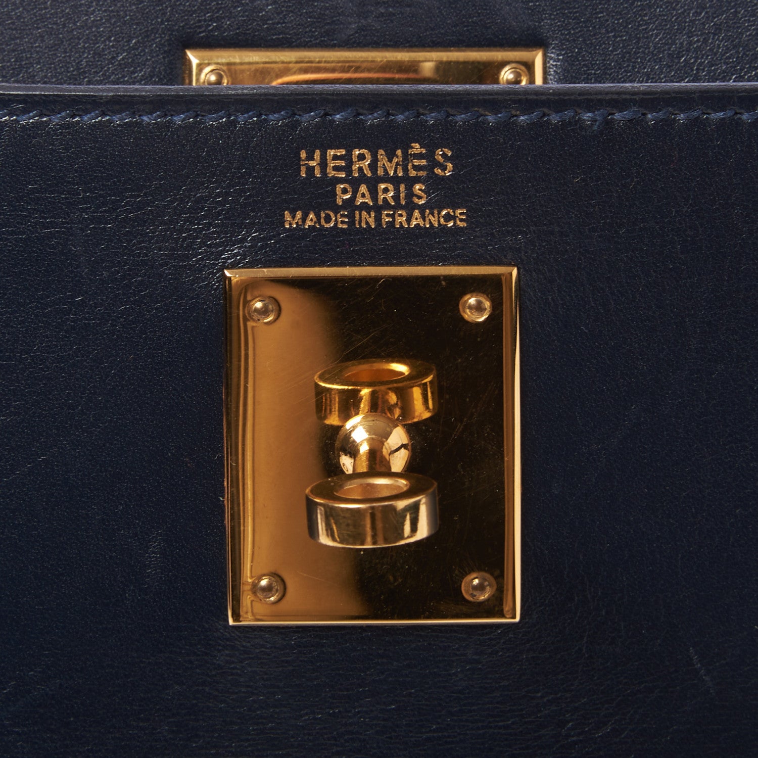 Hermes Box Kelly Retourne 32 Indigo 26 of 40
