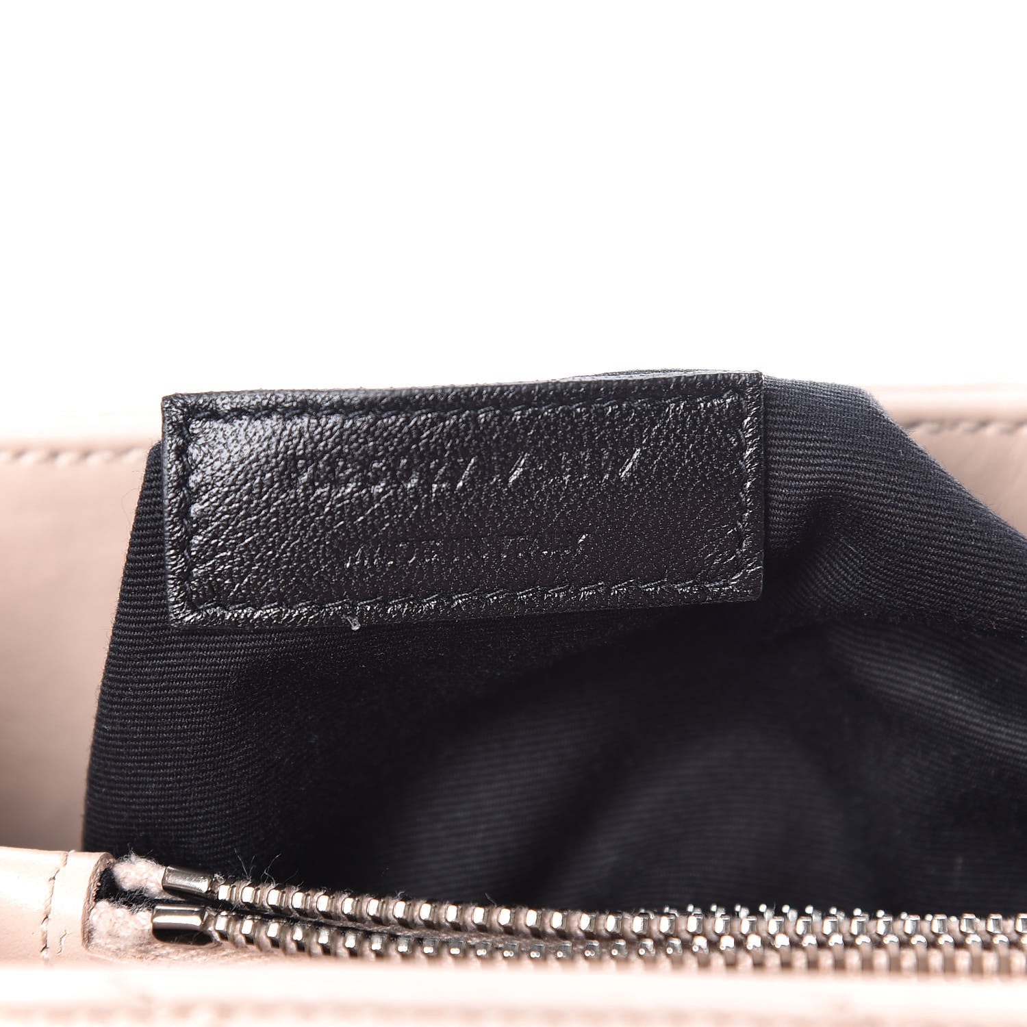 Saint Laurent Calfskin Y Quilted Monogram Small Loulou Shopper Marble Pink 9 of 10