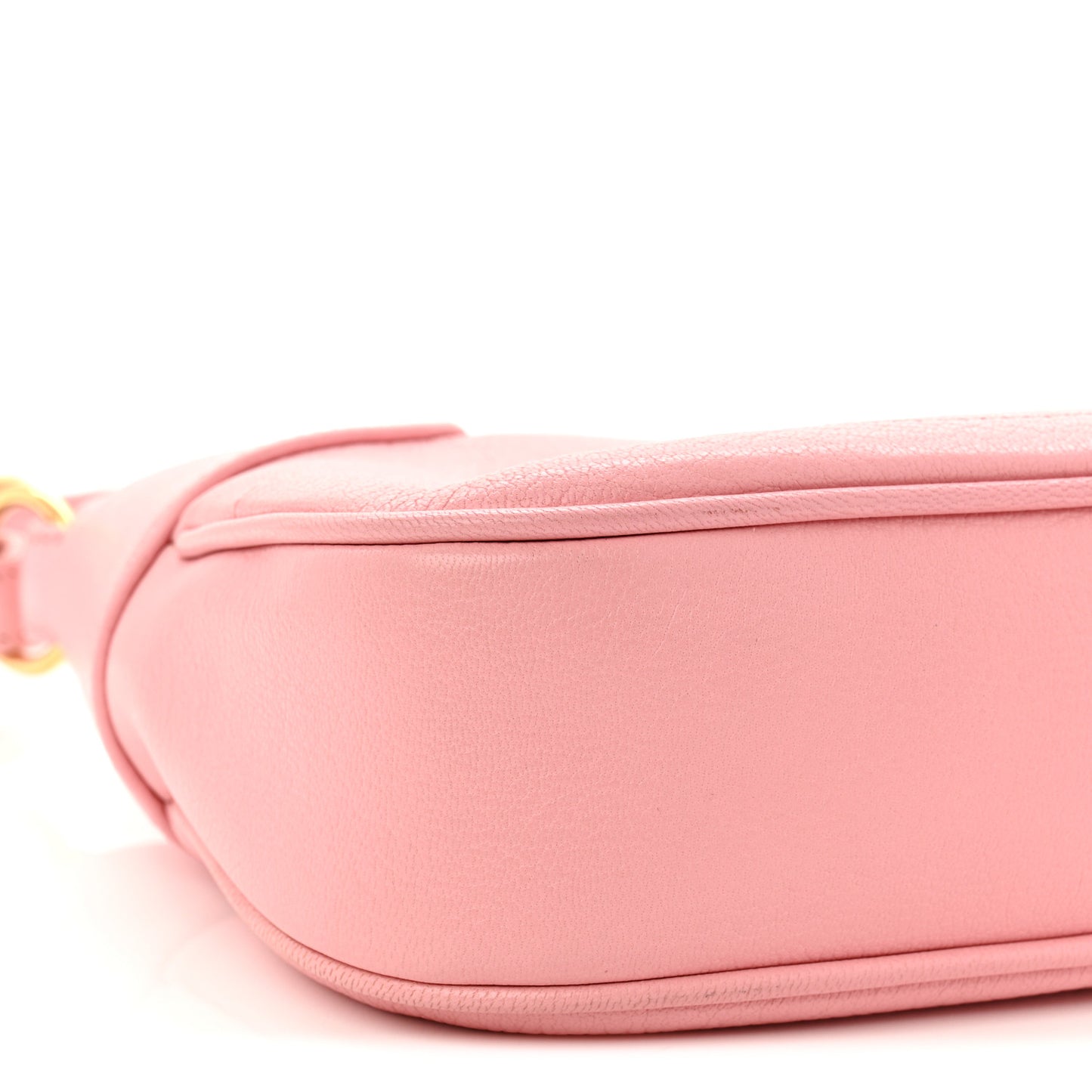 Goatskin Small Aphrodite Shoulder Bag Wild Rose