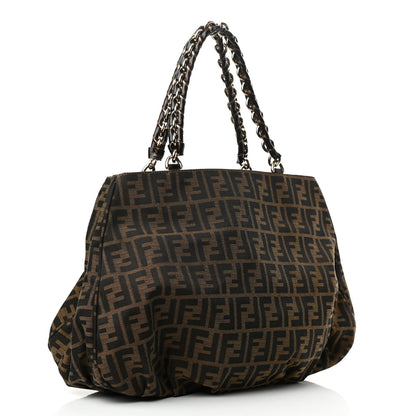 Fendi Zucca Mia Tote Tobacco 3 of 10