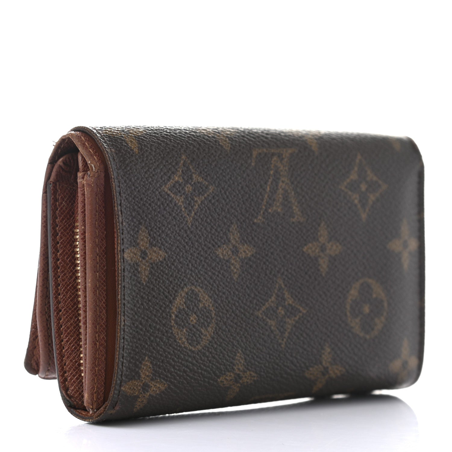 Louis Vuitton Monogram Porte-Monnaie Billets Tresor Wallet 3 of 9
