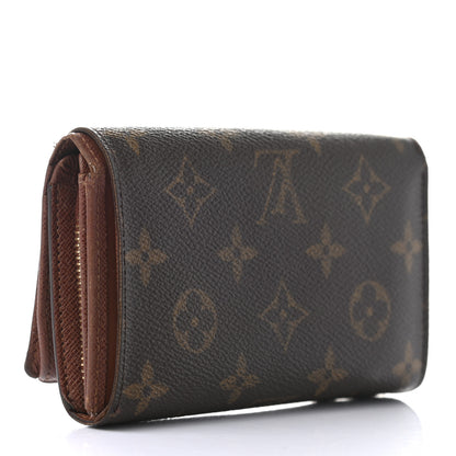 Louis Vuitton Monogram Porte-Monnaie Billets Tresor Wallet 3 of 9