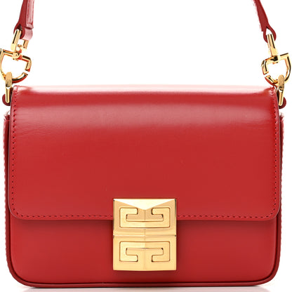 Givenchy Box Calfskin Small 4G Cube Chain Shoulder Bag Dark Red 8 of 12