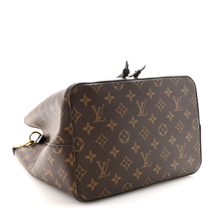 Louis Vuitton Monogram Neonoe MM Black 4 of 9