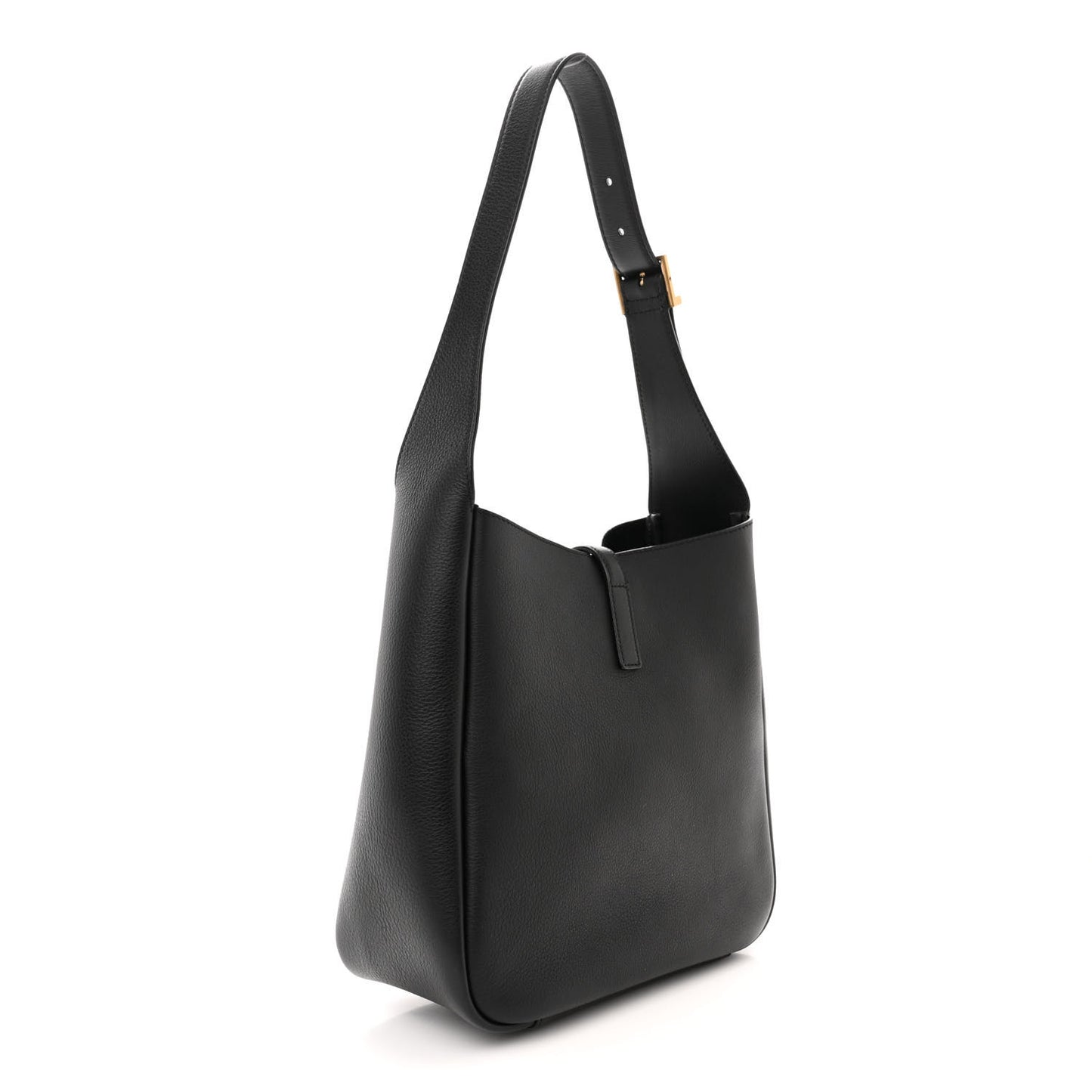 Smooth Calfskin Small Le 5 A 7 Soft Hobo Black