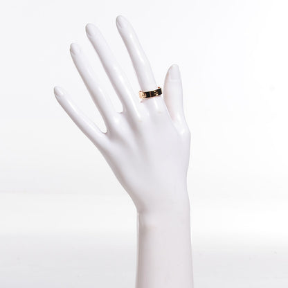 Cartier 18K Yellow Gold 6mm Love Ring 56 7.5 2 of 4