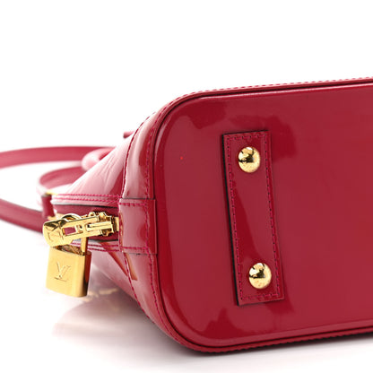 Louis Vuitton Vernis Alma BB Rose Indien 8 of 14