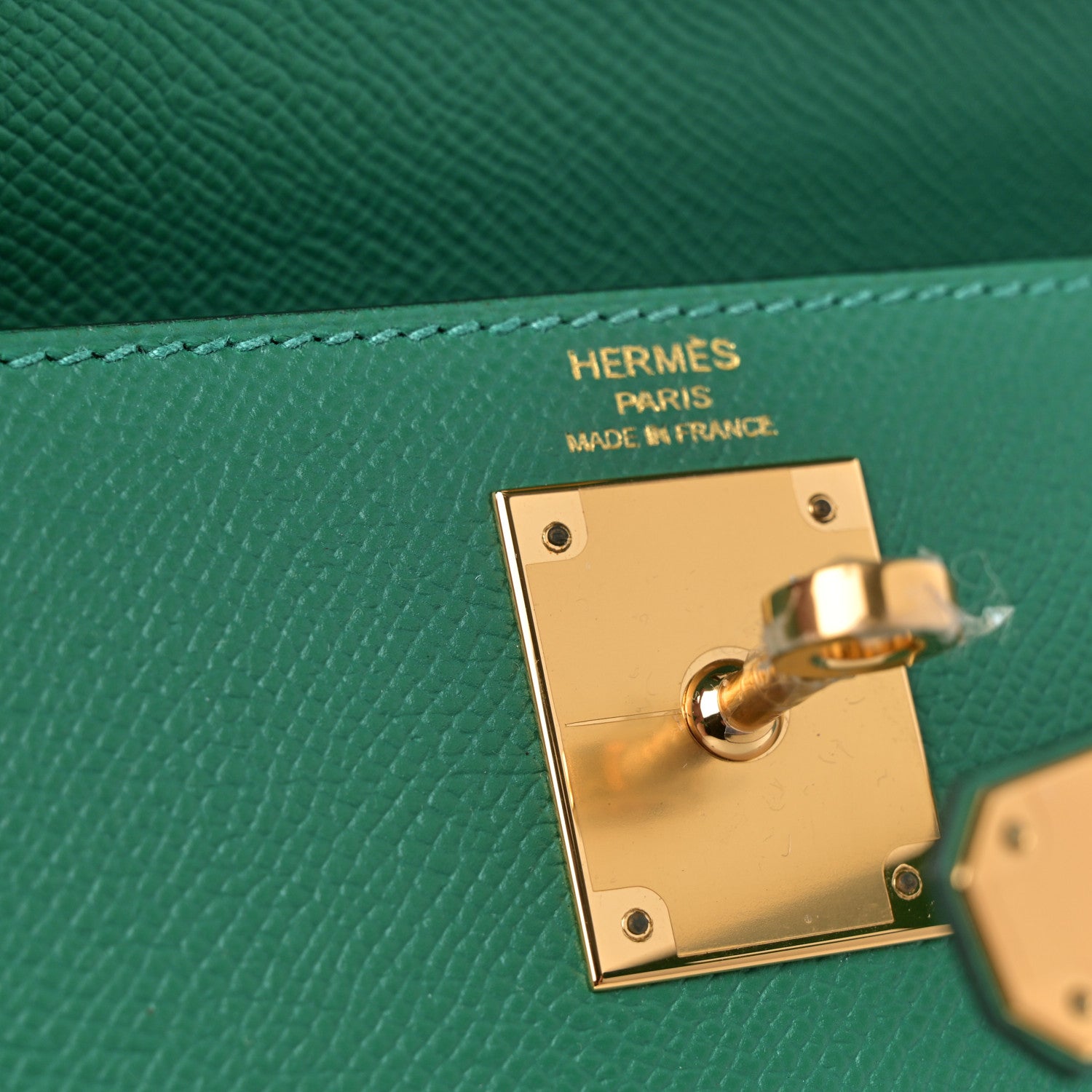 Hermes Epsom Kelly Sellier 28 Vert Vertigo 11 of 12