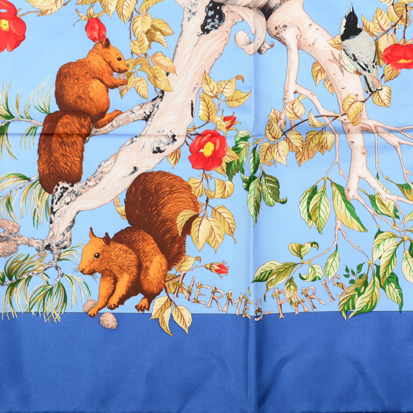 Silk Au Coeur Des Bois Scarf 90