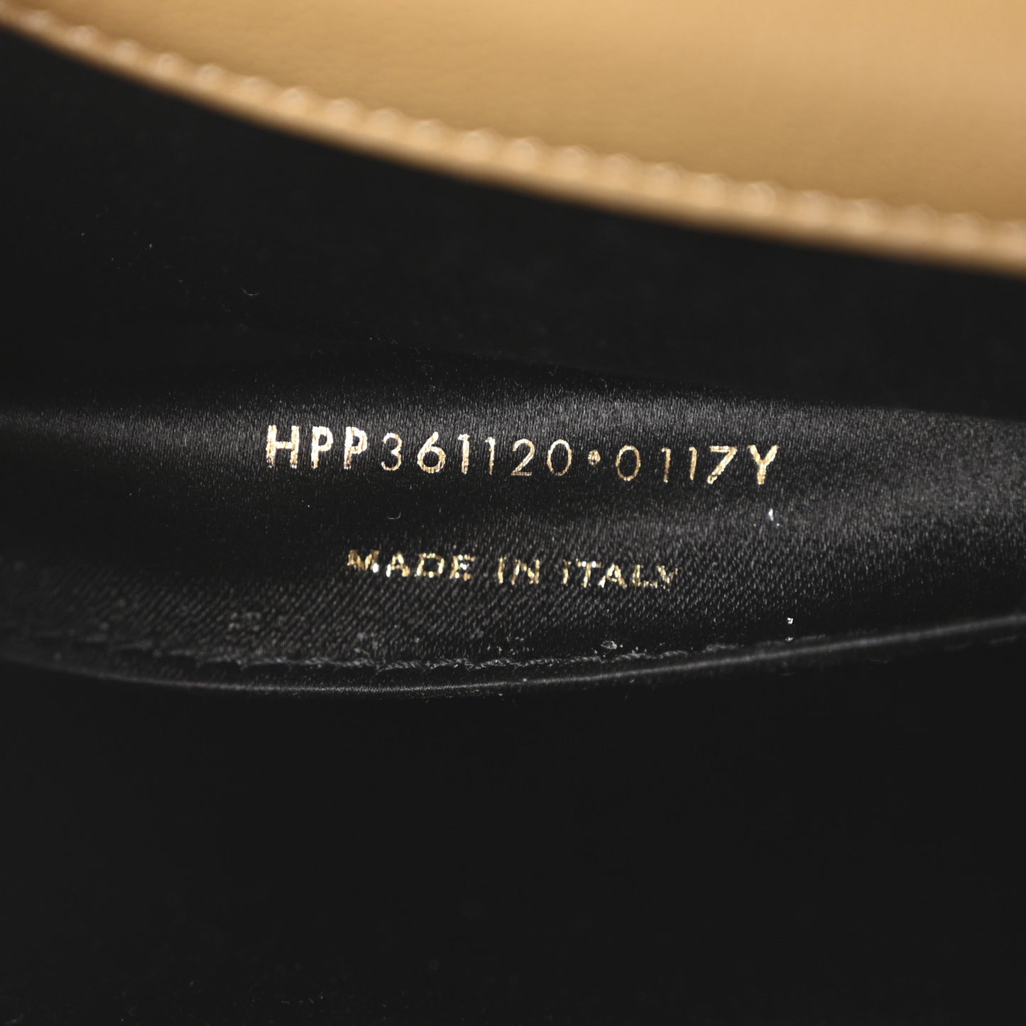 Calfskin Monogram Large Belle De Jour Clutch Beige