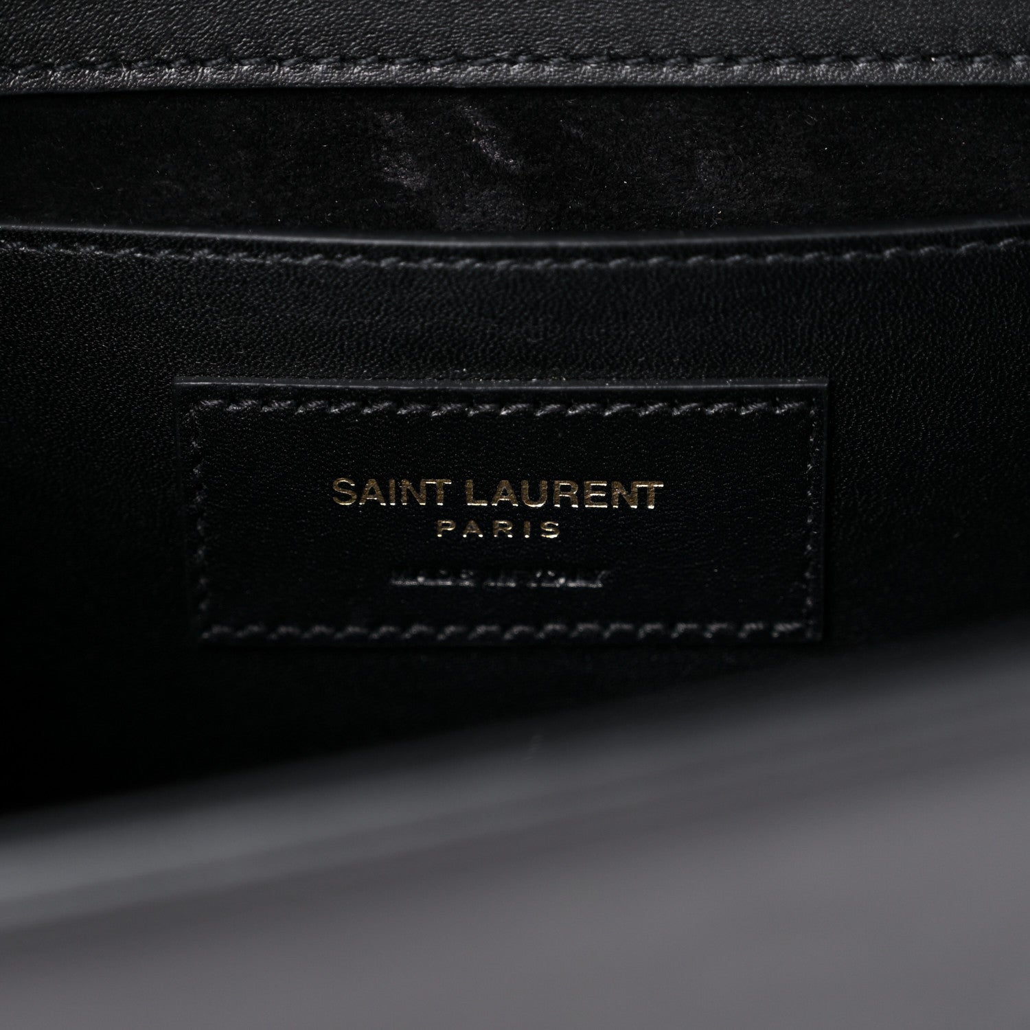 Saint Laurent Smooth Calfskin Medium Classic Monogram Kate Tassel Satchel Black 7 of 10