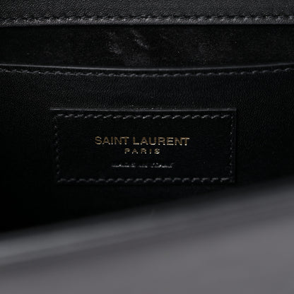 Saint Laurent Smooth Calfskin Medium Classic Monogram Kate Tassel Satchel Black 7 of 10