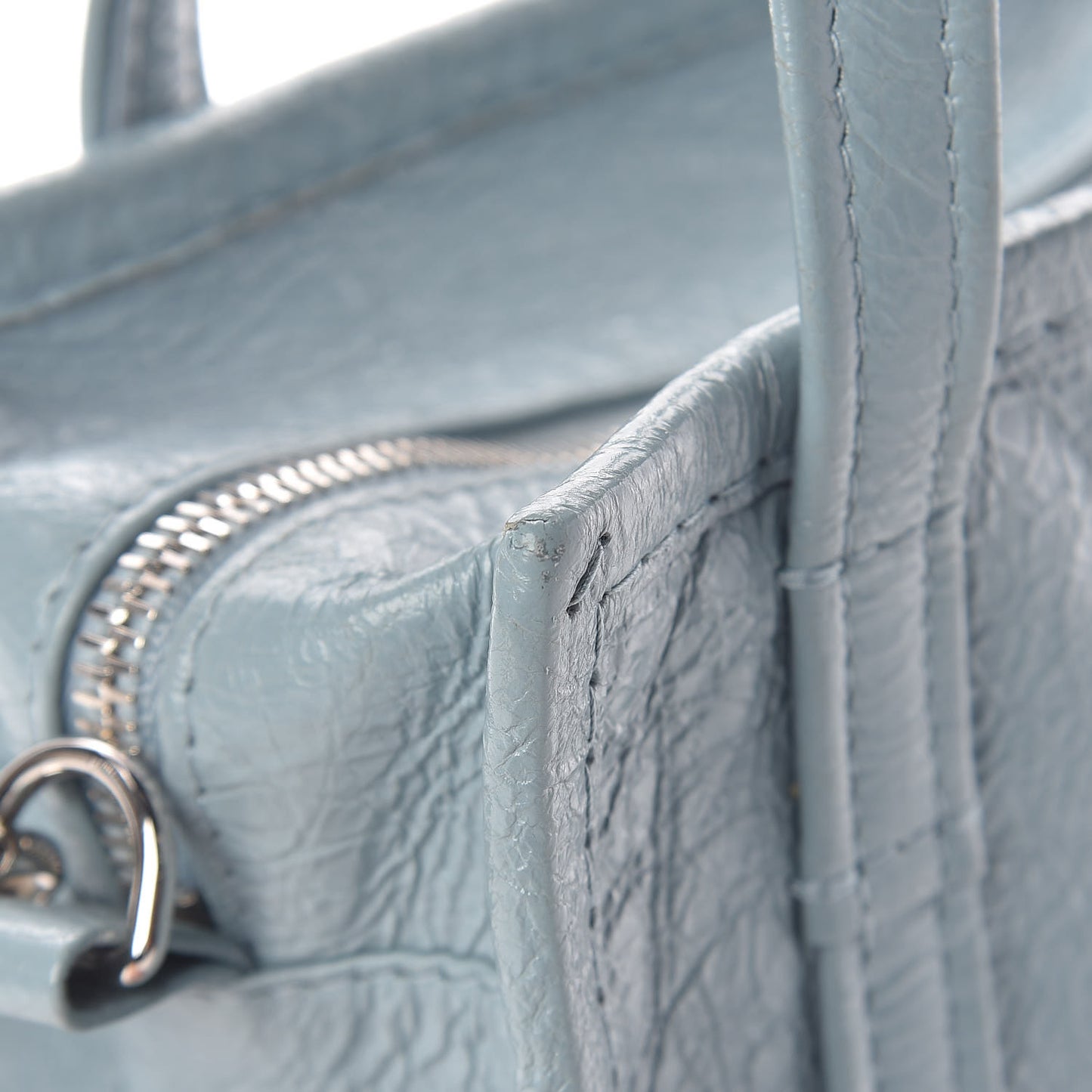 Agneau Arena XXS Bazar Shopper Tote Bleu Gris