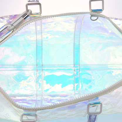 Louis Vuitton PVC Monogram Keepall Bandouliere 50 Iridescent Prism 4 of 4