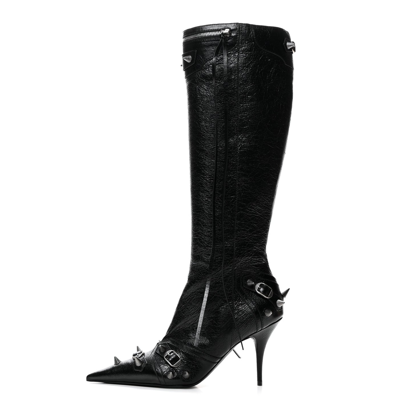 Agneau Arena Spike Spiked Cagole 90mm Boots 41 Black