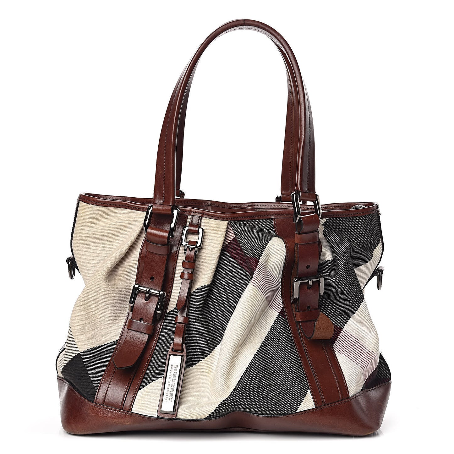 Canvas Mega Check Lowry Brown