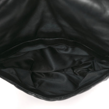 Chanel Lambskin Quilted Chanel 3 Maxi Tote Black 5 of 14