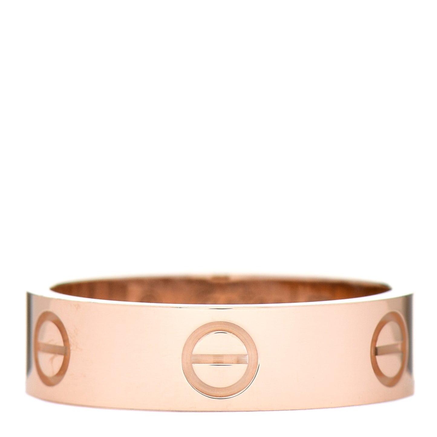 18K Pink Gold 5.5mm LOVE Ring 57 8