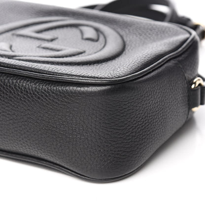 Gucci Pebbled Calfskin Small Soho Disco Bag Black 11 of 13
