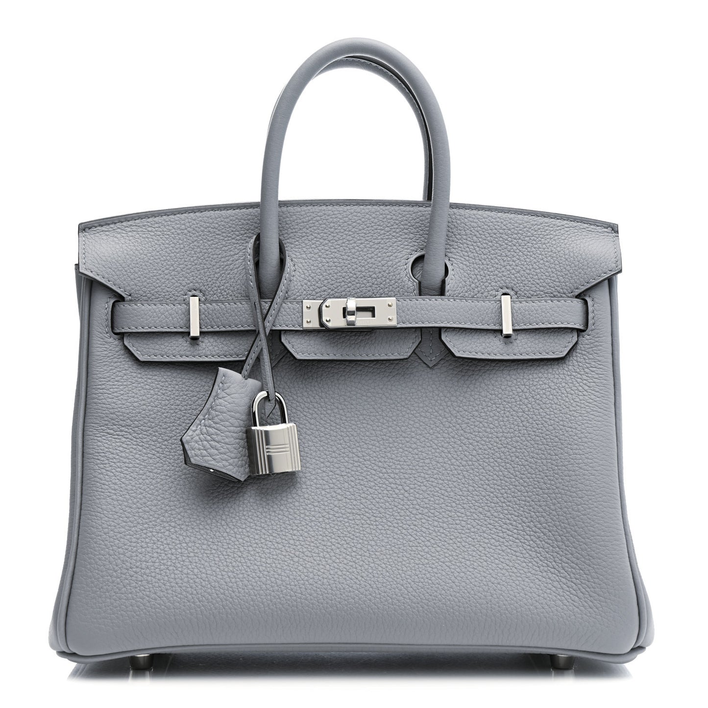 Togo Birkin 25 Gris Pantin