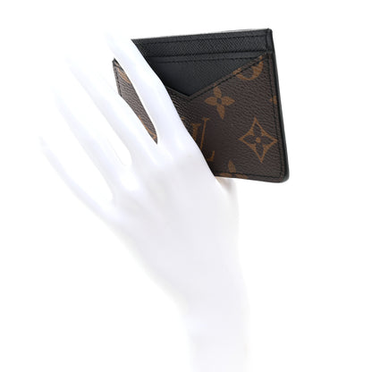 Louis Vuitton Monogram Macassar Neo Porte-Cartes Card Holder 2 of 7