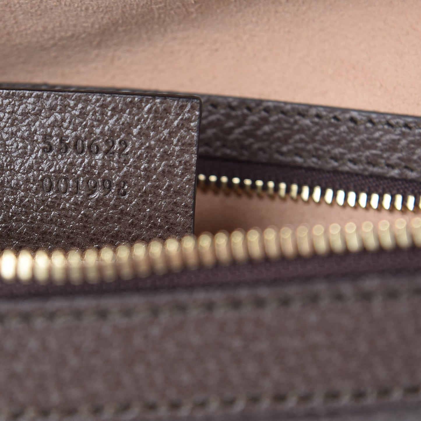 GG Supreme Monogram Web Small Ophidia Top Handle Shoulder Bag Brown