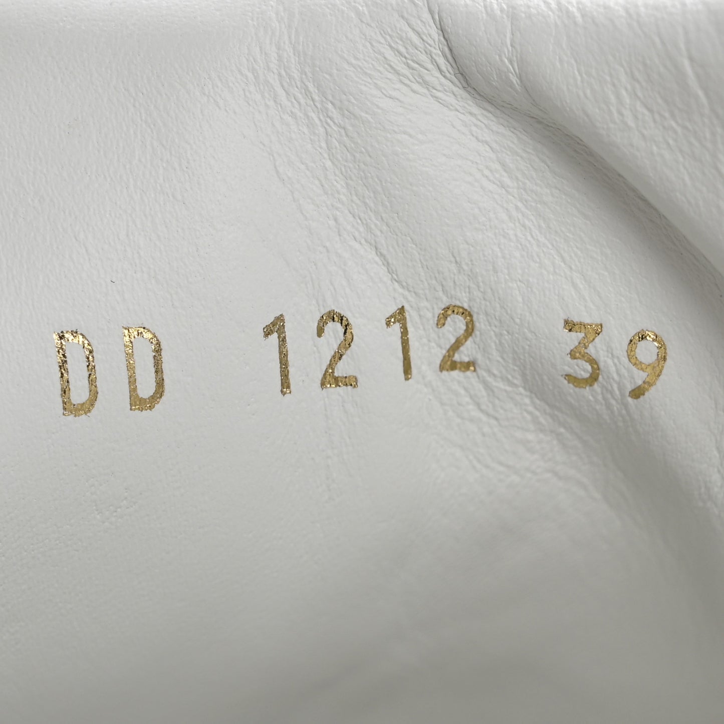 Lambskin Embossed Monogram Time Out Sneakers 39 White