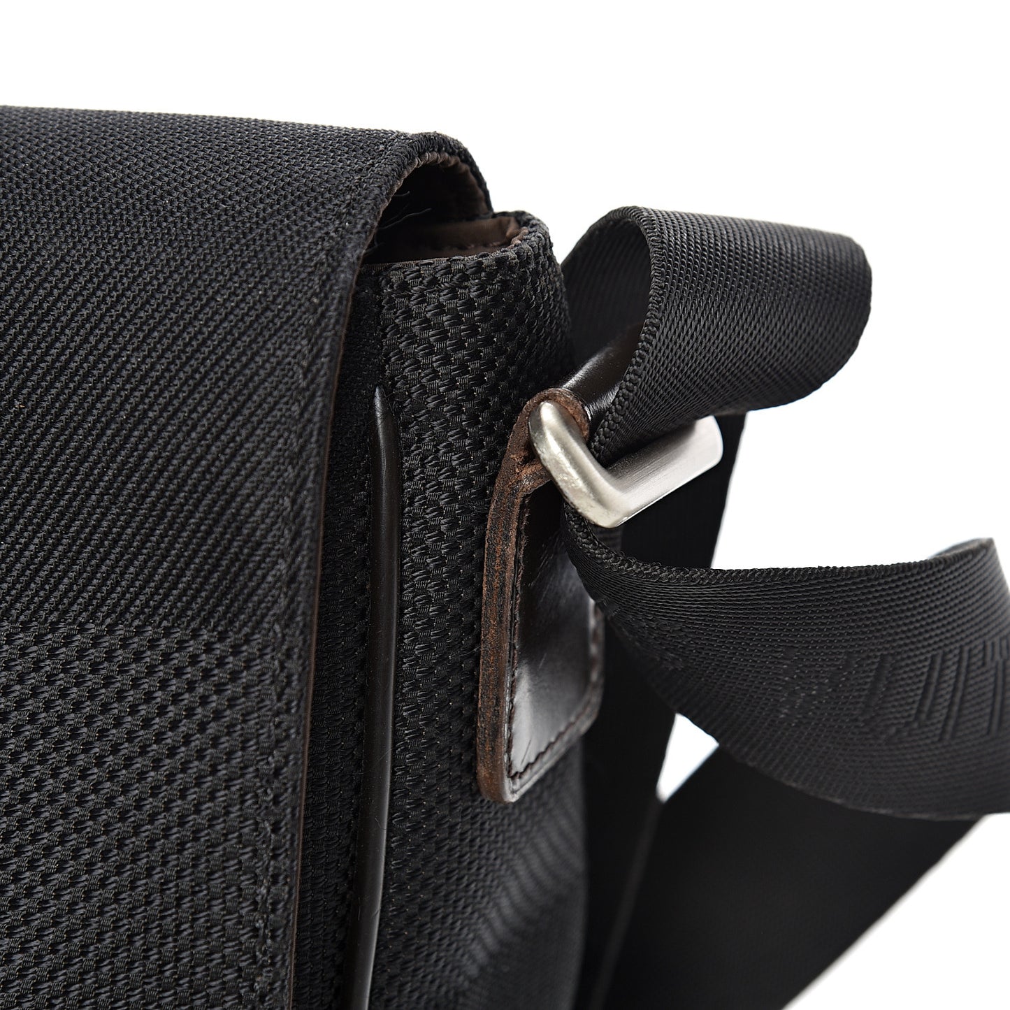 Damier Geant Petit Messenger Bag Black