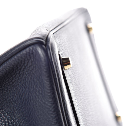 Hermes Togo Birkin 35 Bleu Nuit 7 of 32