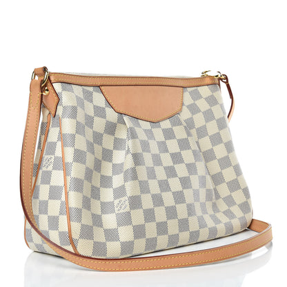 Louis Vuitton Damier Azur Siracusa PM 3 of 10
