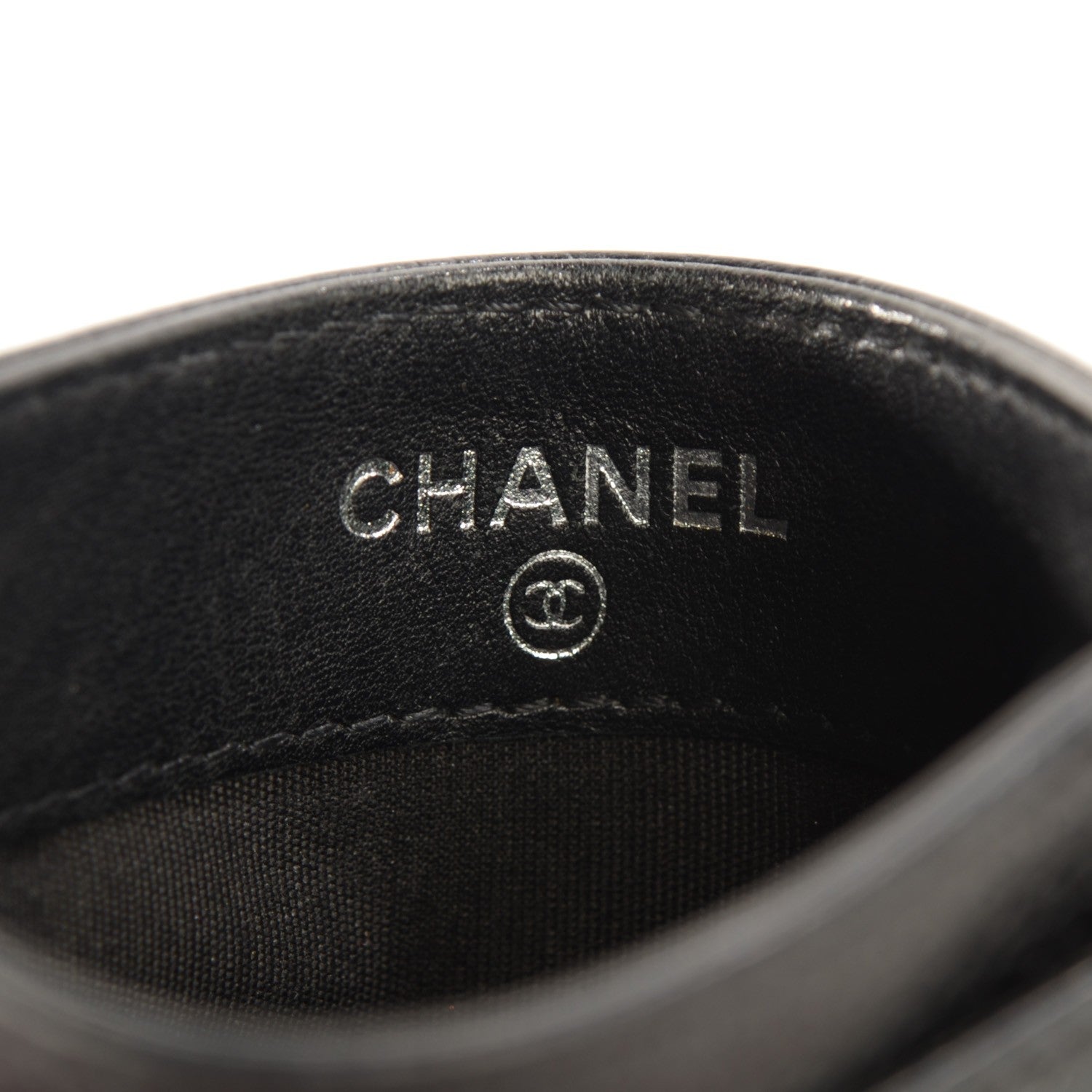 Chanel Caviar Timeless CC Card Holder Black 4 of 7
