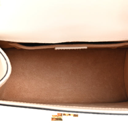 Gucci Calfskin Mini Sylvie Top Handle Bag White 5 of 16