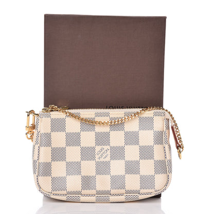 Louis Vuitton Damier Azur Mini Pochette Accessories 9 of 9