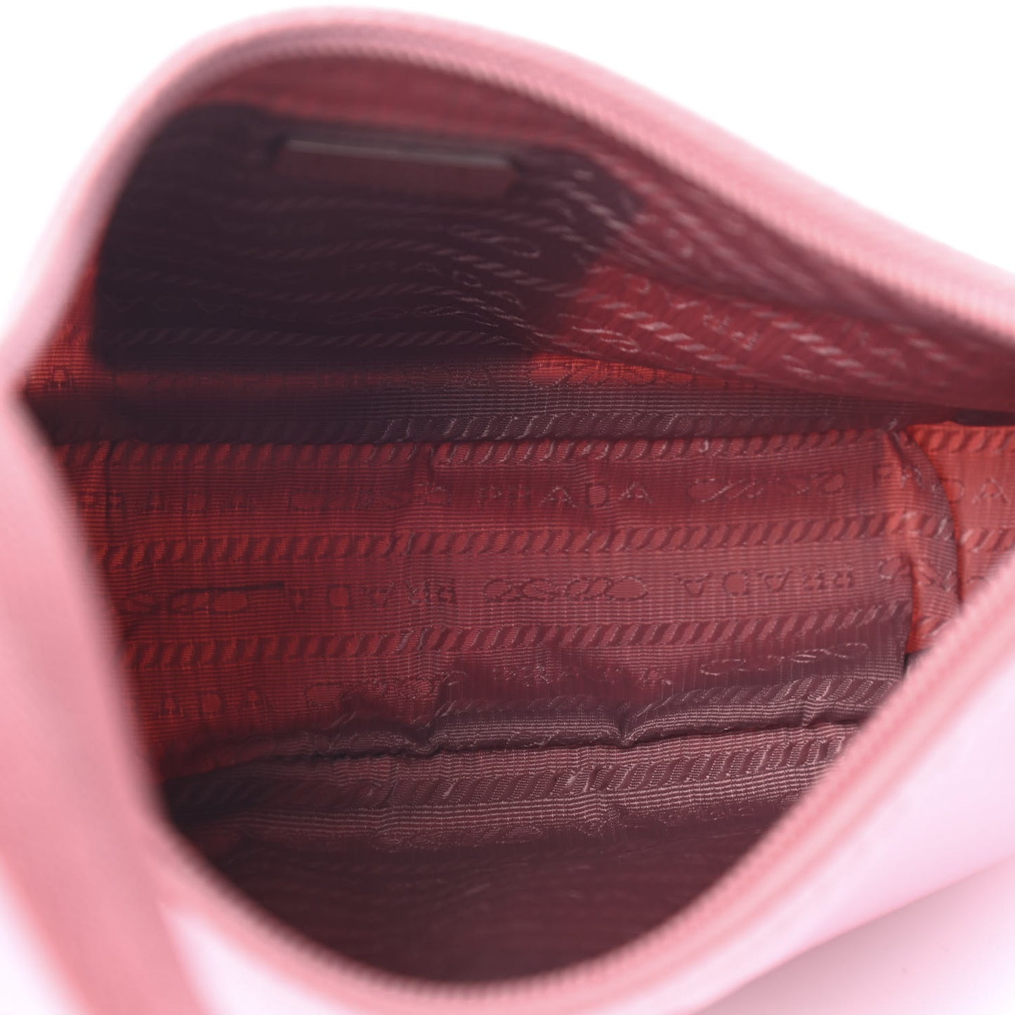 Tessuto Nylon Saffiano Mini Re-Edition 2000 Bag Rosa