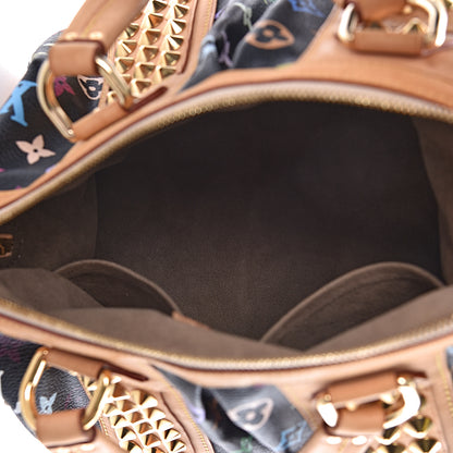 Louis Vuitton Monogram Multicolor Courtney MM Black 5 of 10