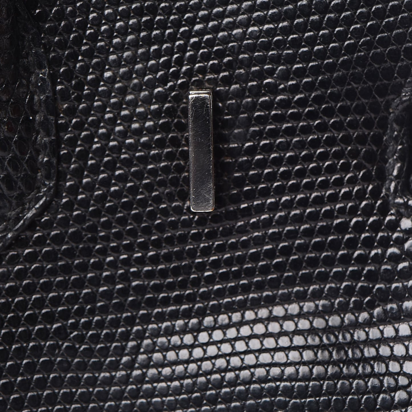 Lizard Birkin 25 Black