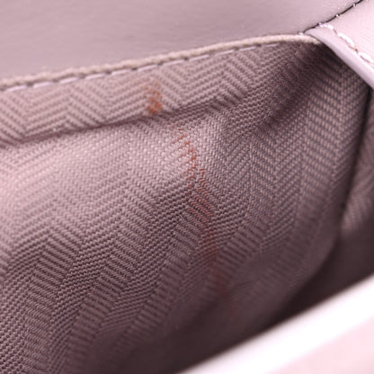 Loewe Satin Calfskin Monochrome Small Puzzle Edge Bag Pale Aubergine Glaze 9 of 12