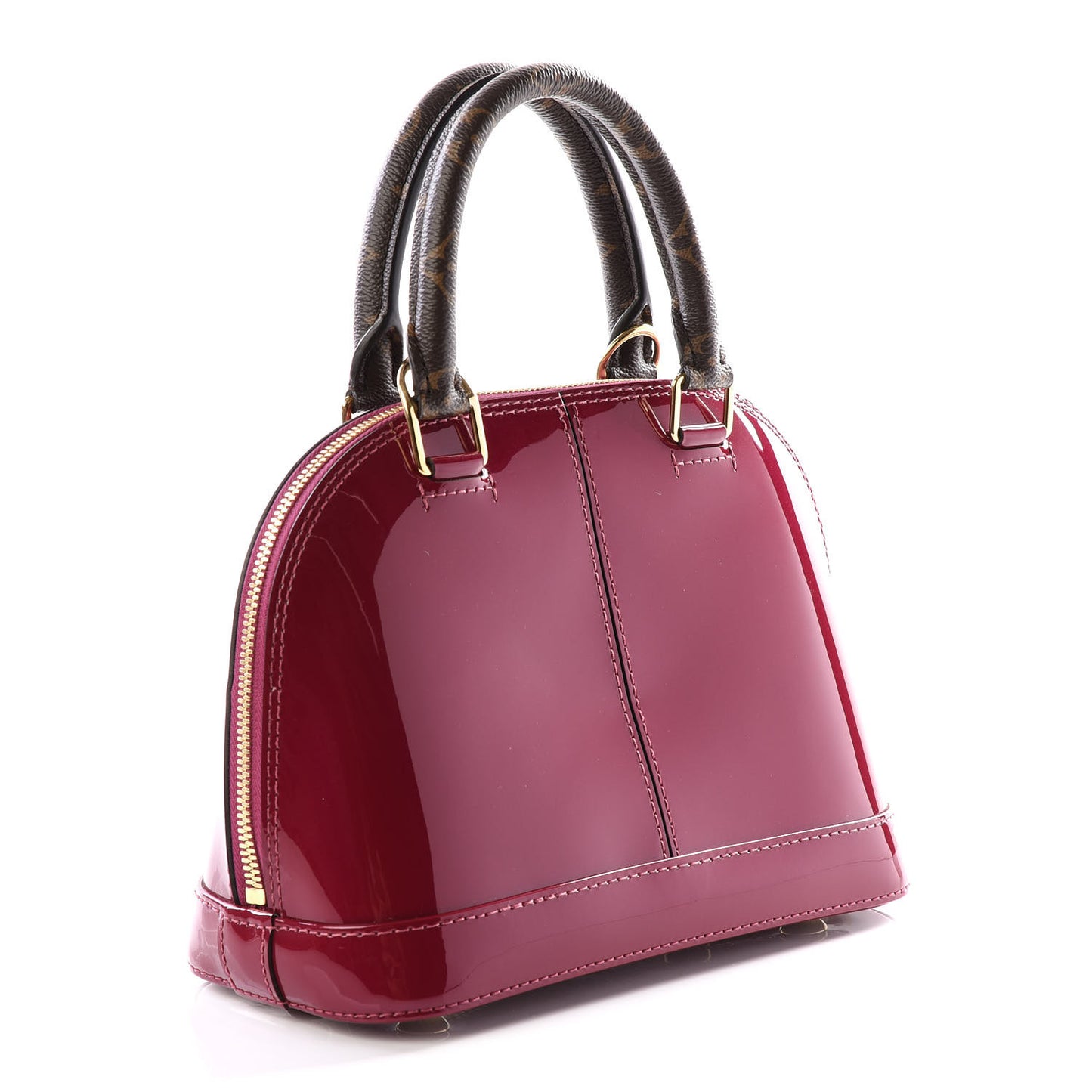Patent Monogram Alma BB Magenta