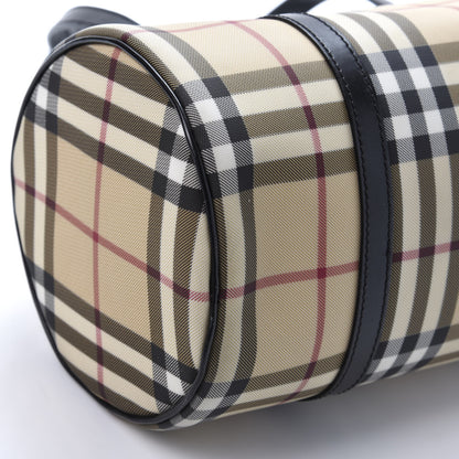 Burberry House Check Barrel Bag Black 5 of 10