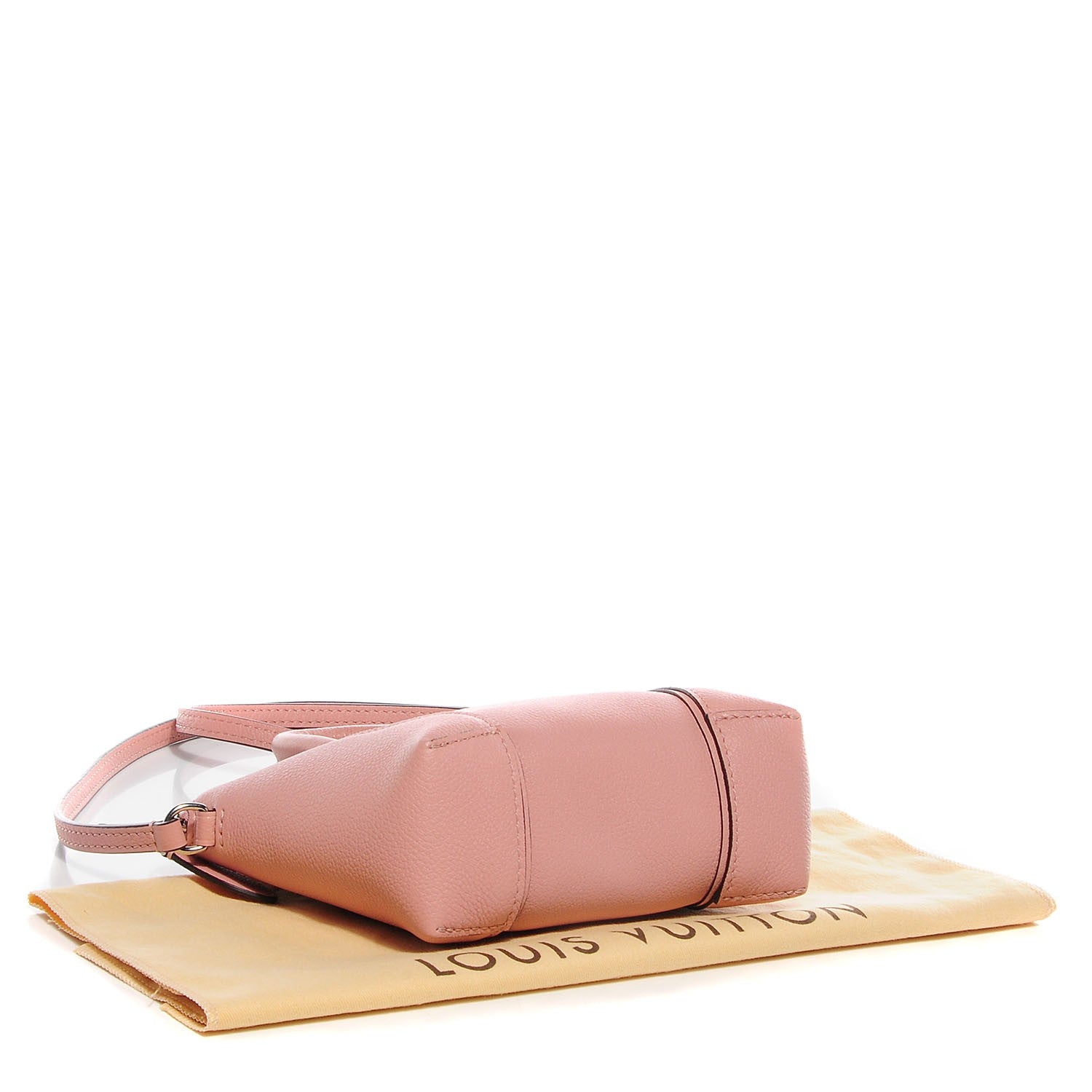 Louis Vuitton Veau Cachemire Soft Lockit Nano Magnolia 4 of 8