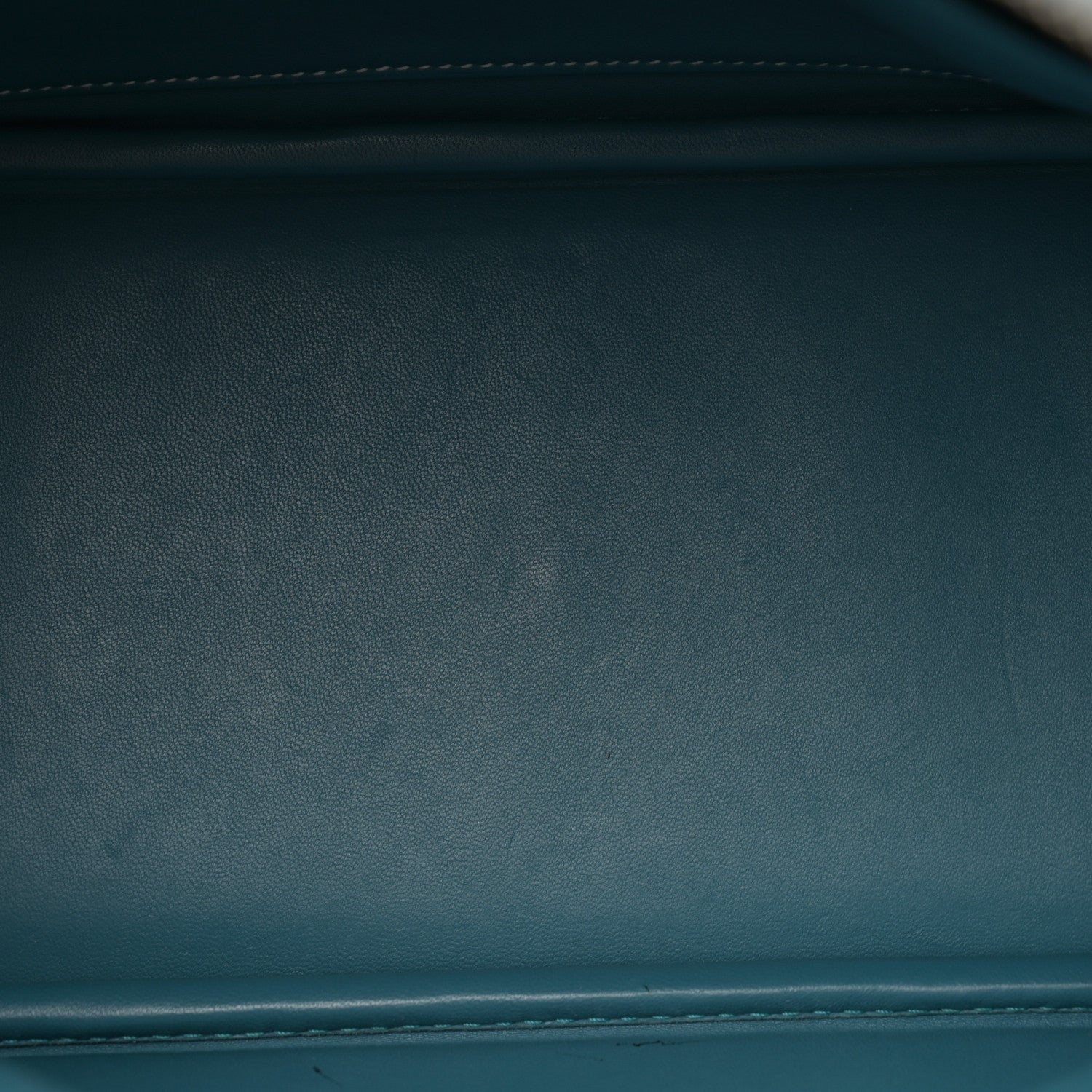Hermes Taurillon Clemence Bolide 31 Blue Jean 5 of 16