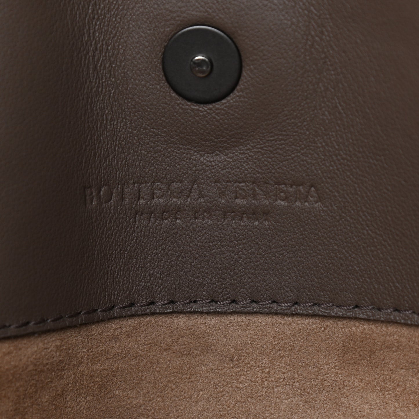 Nappa Intrecciato Medium Tote Grey
