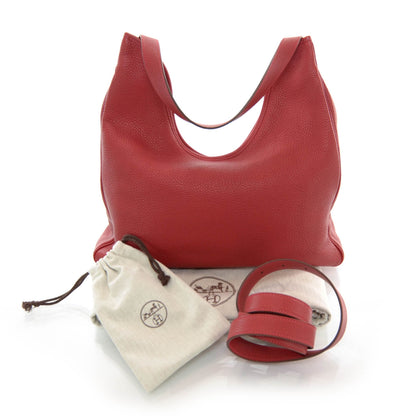 Hermes Clemence Massai Cut 40 Rouge Casaque 3 of 8