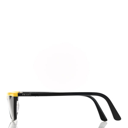 Prada Catwalk Sunglasses SPR 19U Black Yellow 3 of 7