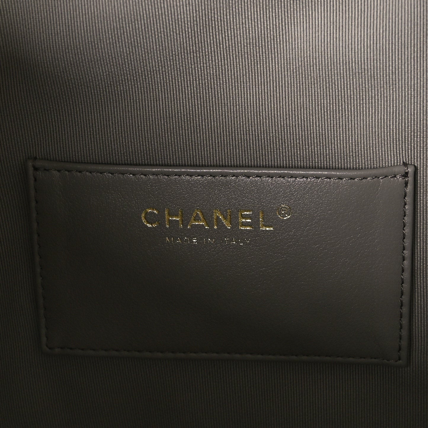 Suede Quilted Medium Chanel 25 Handbag Dark Grey