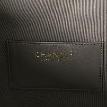 Chanel Suede Quilted Medium Chanel 25 Handbag Dark Grey 6 of 11
